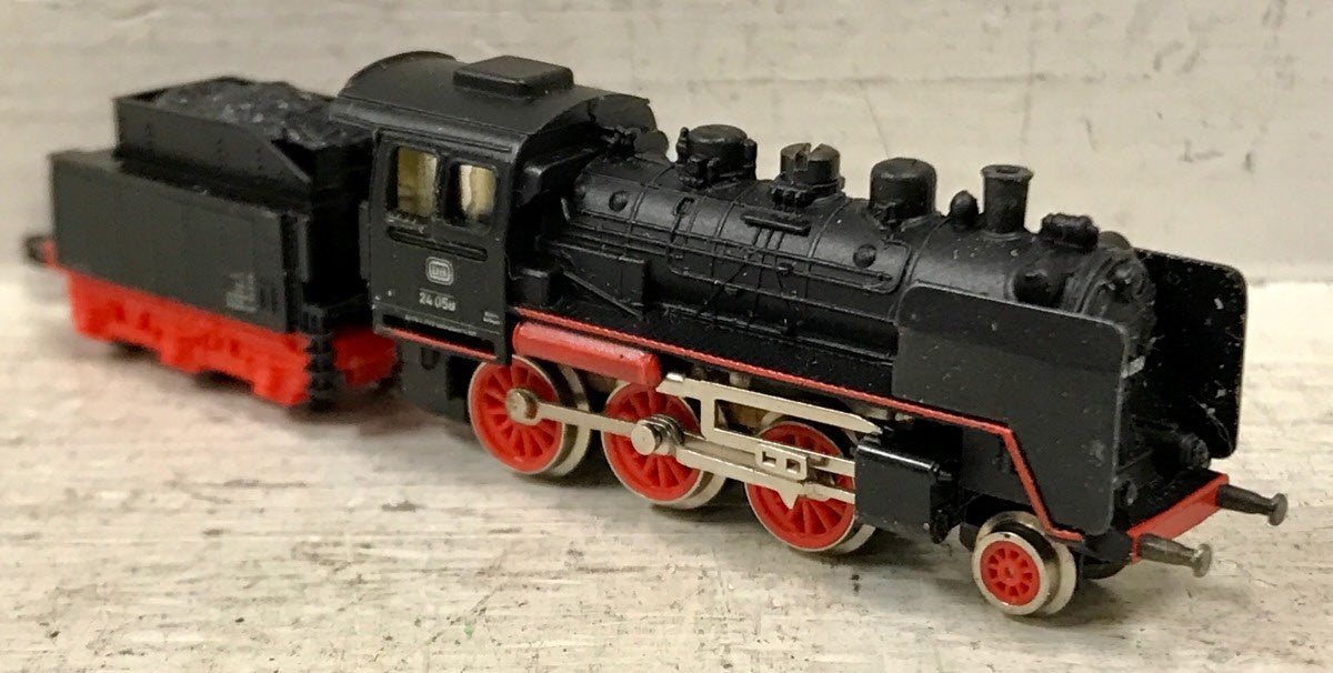 Marklin 8803 Z Mini Club Steam DB 2-6-0 Locomotive & Tender EX/Box