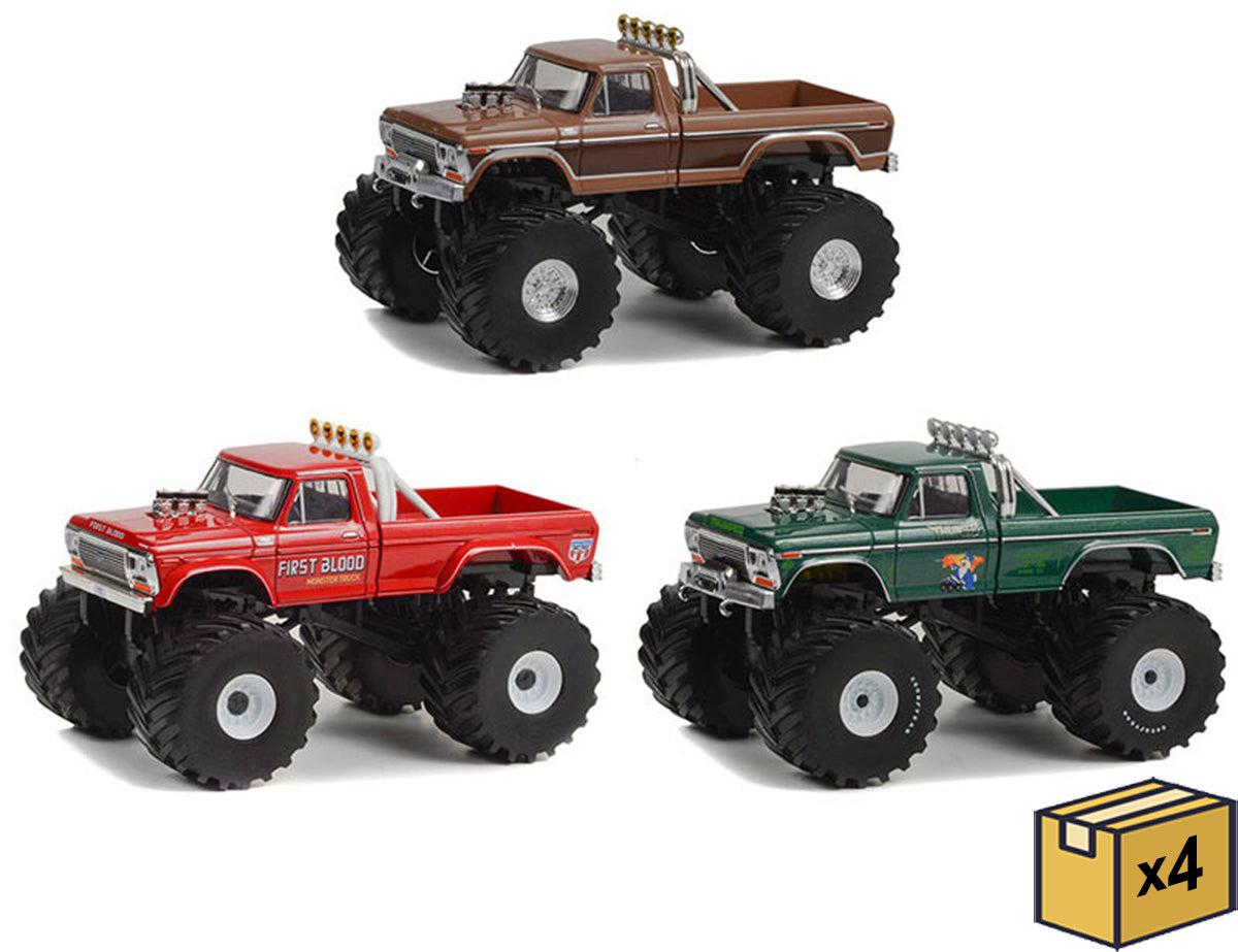 Greenlight Collectibles 88050-CASE-12 1:43 Scale Kings of Crunch Series 5 (12)