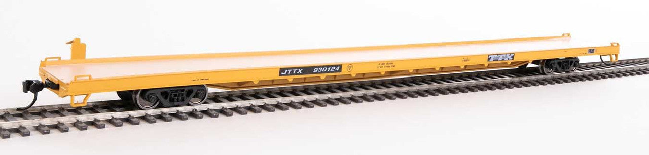 Walthers 910-5724 HO Trailer-Train JTTX 89' Channel Side Flatcar #930124