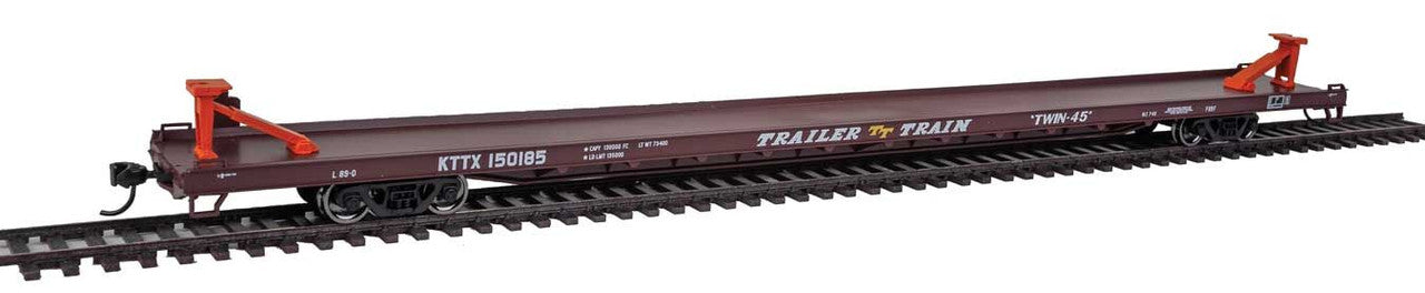Walthers 910-5727 HO Trailer-Train KTTX 89' Channel Side Flatcar #150185