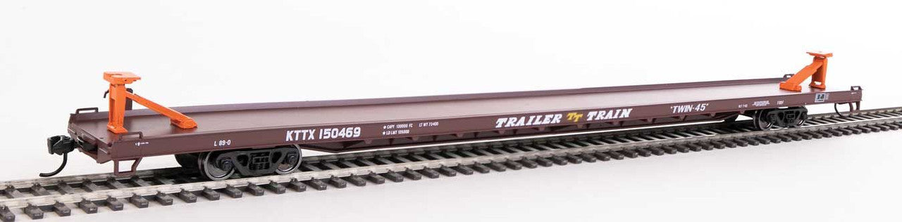 Walthers 910-5728 HO Trailer-Train KTTX 89' Channel Side Flatcar #150469