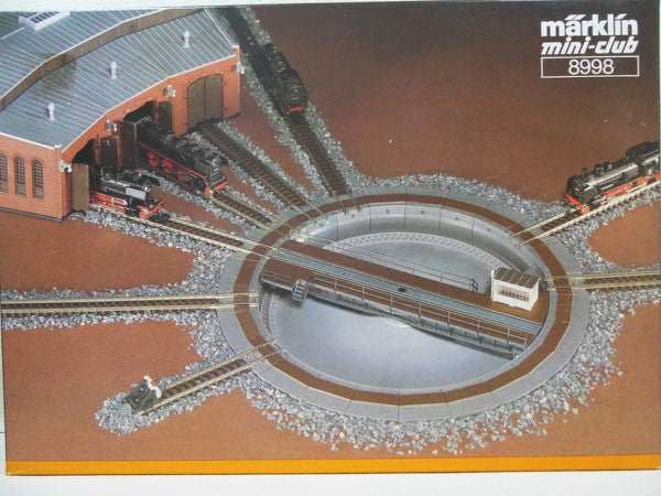 Marklin 8998 Mini-Club Z Scale Turntable