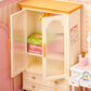 Robotime DW016 Rolife Lovely Pink Bedroom DIY Miniature House