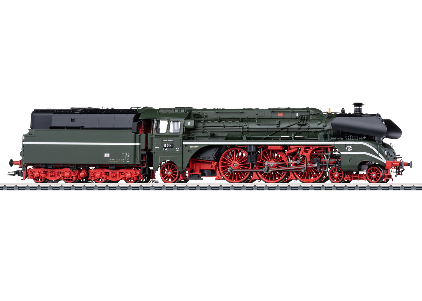 Marklin 39029 HO GDR Class 18.3 Steam Locomotive #18 314