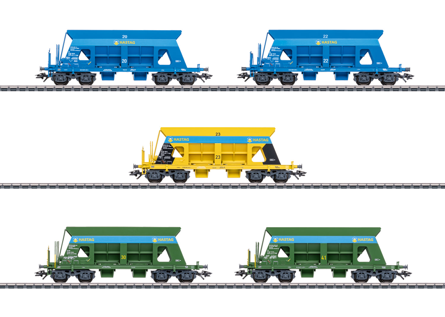 Marklin 46336 HO HASTAG Dump Car (Set of 5)