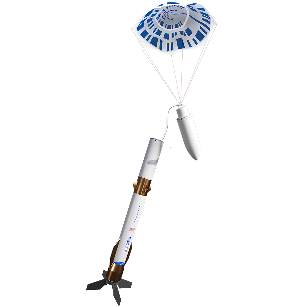 Estes 009003 1:200 Blue Origin New Glenn Flying Model Rocket Replica