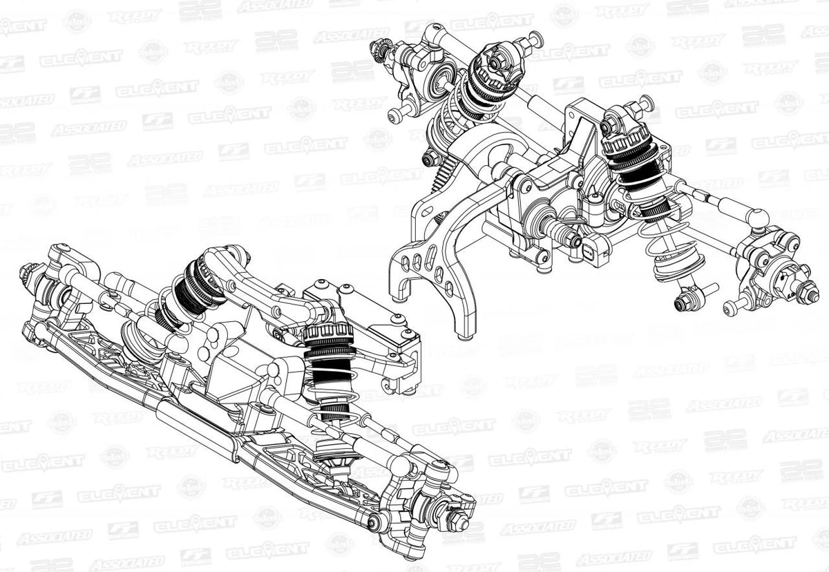 Team Associated 90053 1:10 RC10B6 Builder’s Support Kit 2