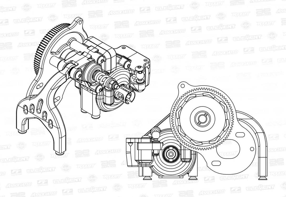 Team Associated 90053 1:10 RC10B6 Builder’s Support Kit 2