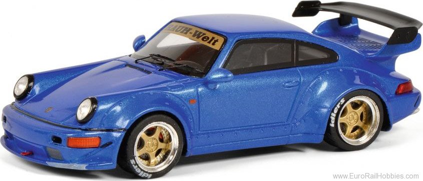 Schuco 450911400 1:43 RAUH-Welt RWB 964, Blue