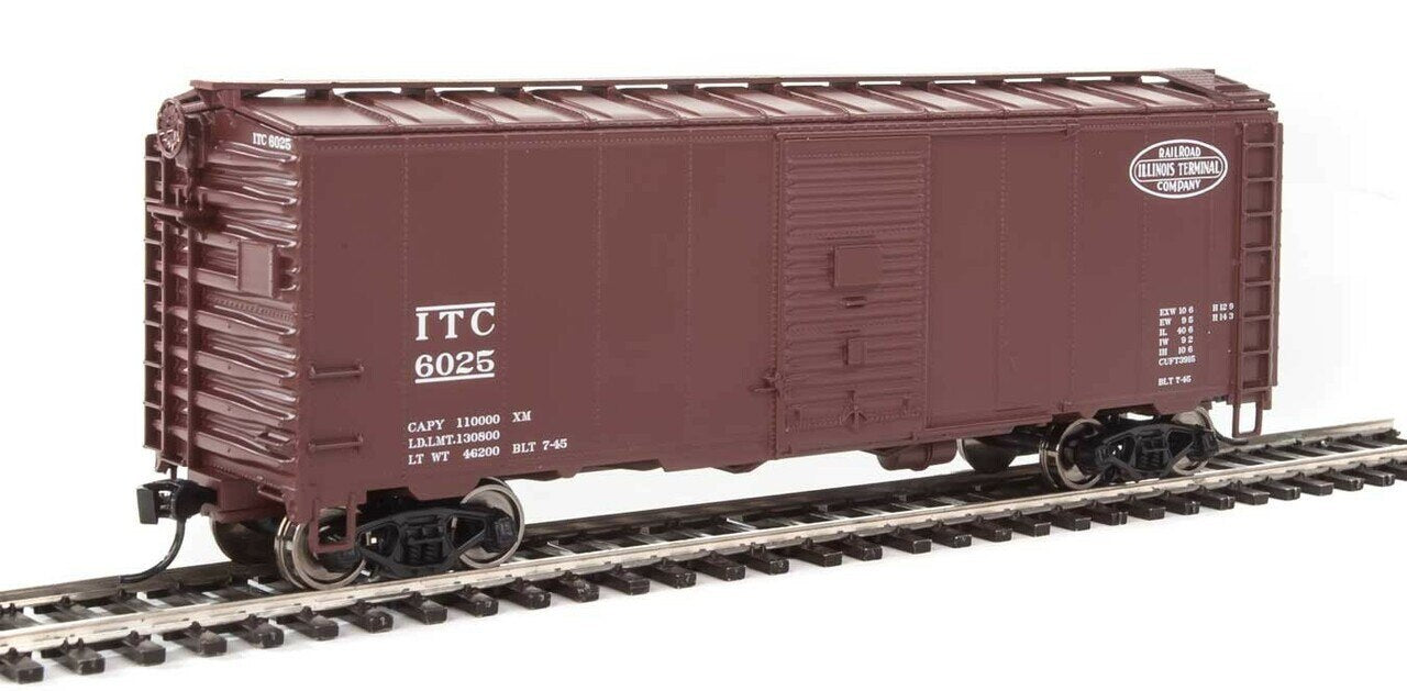 Walthers 910-1338 HO Illinois Terminal 40' AAR 1944 Boxcar #6025