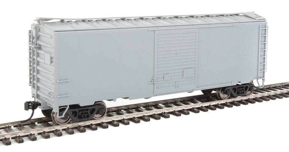 Walthers 910-2250 HO Undecorated 40' ACF Welded Box Car with 8' Door