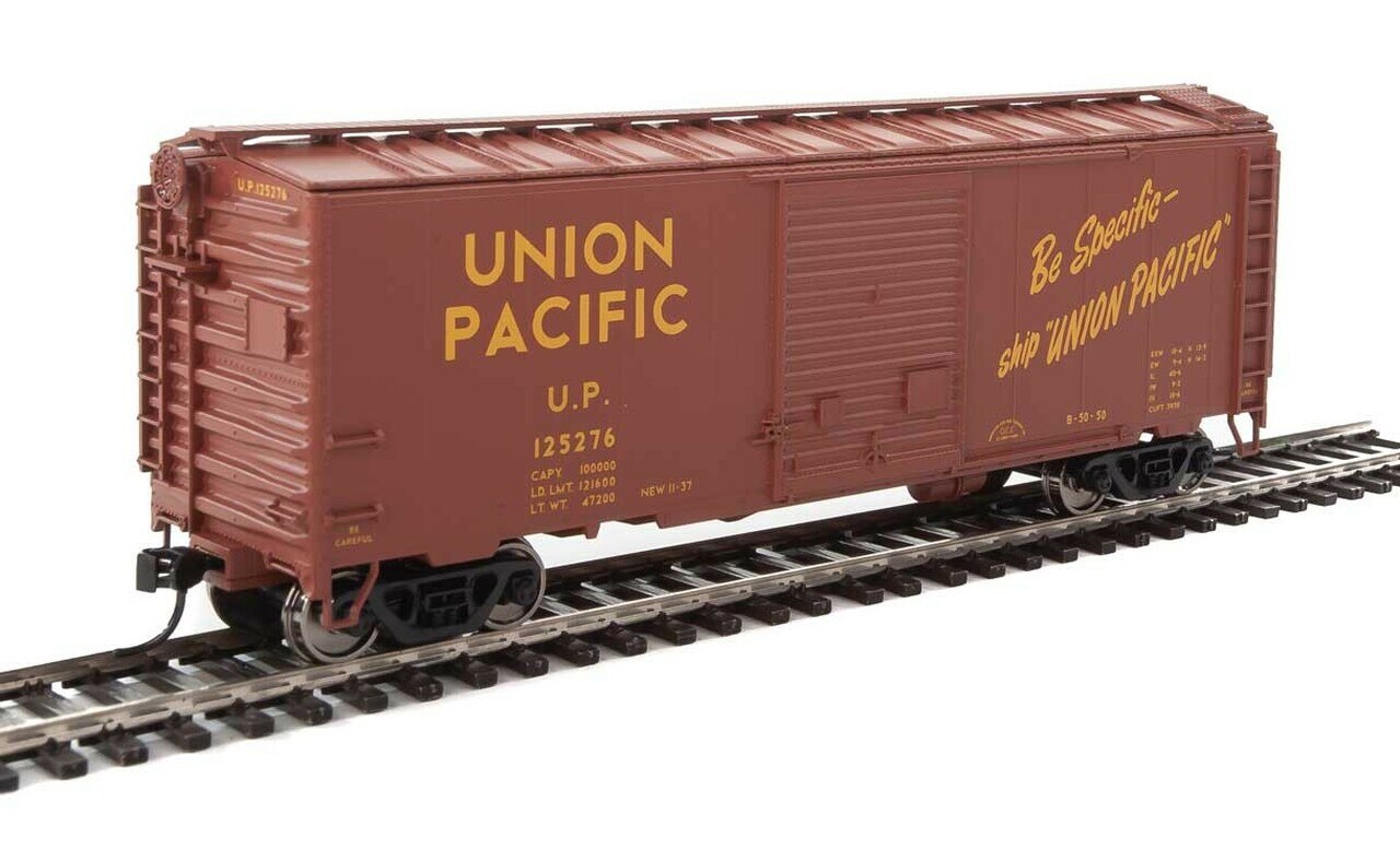 Walthers 910-2263 HO Union Pacific 40' ACF Welded Boxcar with 8' Door #125276