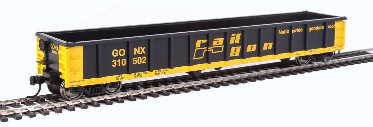 Walthers 910-6226 HO Railgon GONX 53' Railgon Gondola #310502