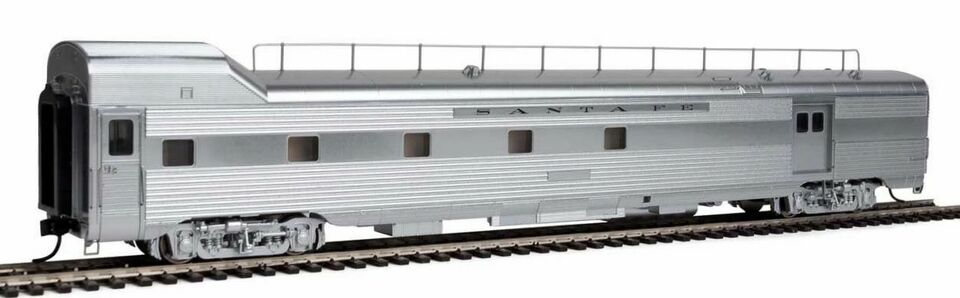 Walthers 920-9601 HO Atchison Topeka Santa Fe 85' P-S Baggage-Dormitory Car