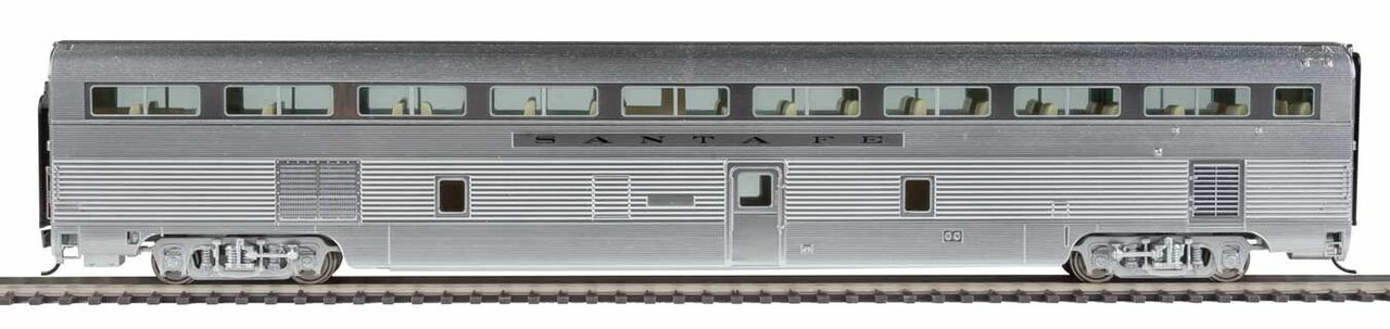 Walthers 920-9602 HO Atchison Topeka Santa Fe 85' Budd 68-Seat Step-Down Coach