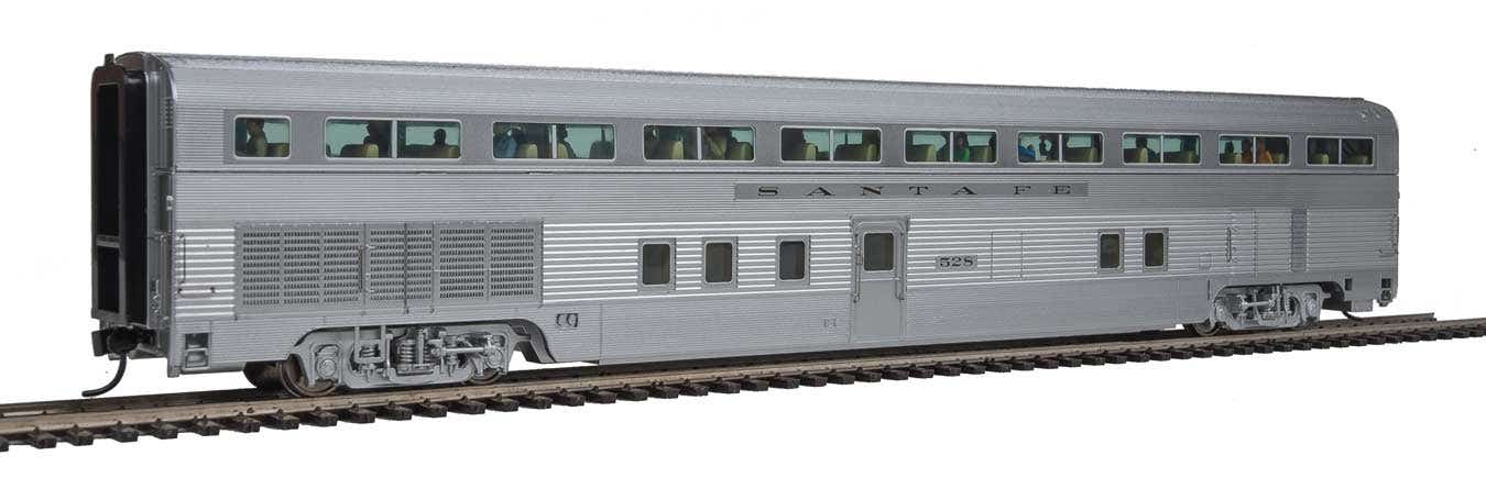 Walthers 920-9645 HO SF Deluxe Edition 1 85' 68-Seat Step-Down Coach Car #528 LN/Box