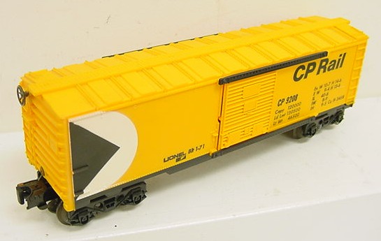 Lionel 6-9208 O Gauge CP Rail Boxcar MT/Box