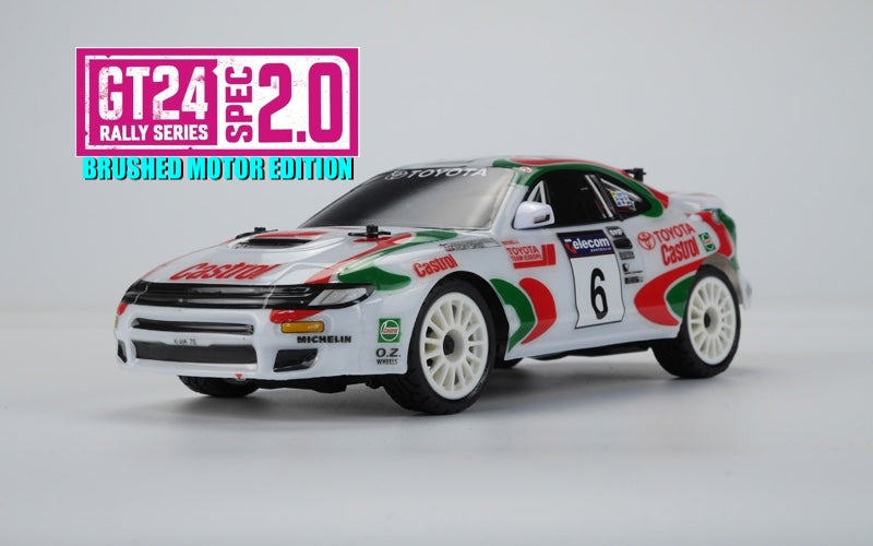 Carisma R/C Cars 92168 1:24 Brushed Edition GT24 2.0 Toyota Celica GT-Four WRC