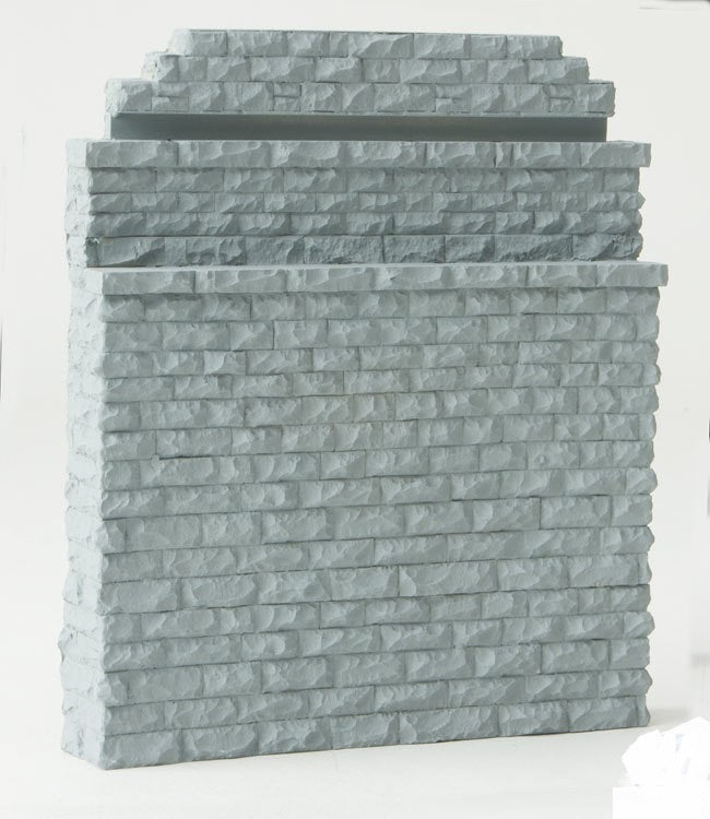 Walthers 933-4584 HO Double-Track Railroad Bridge Stone Abutment