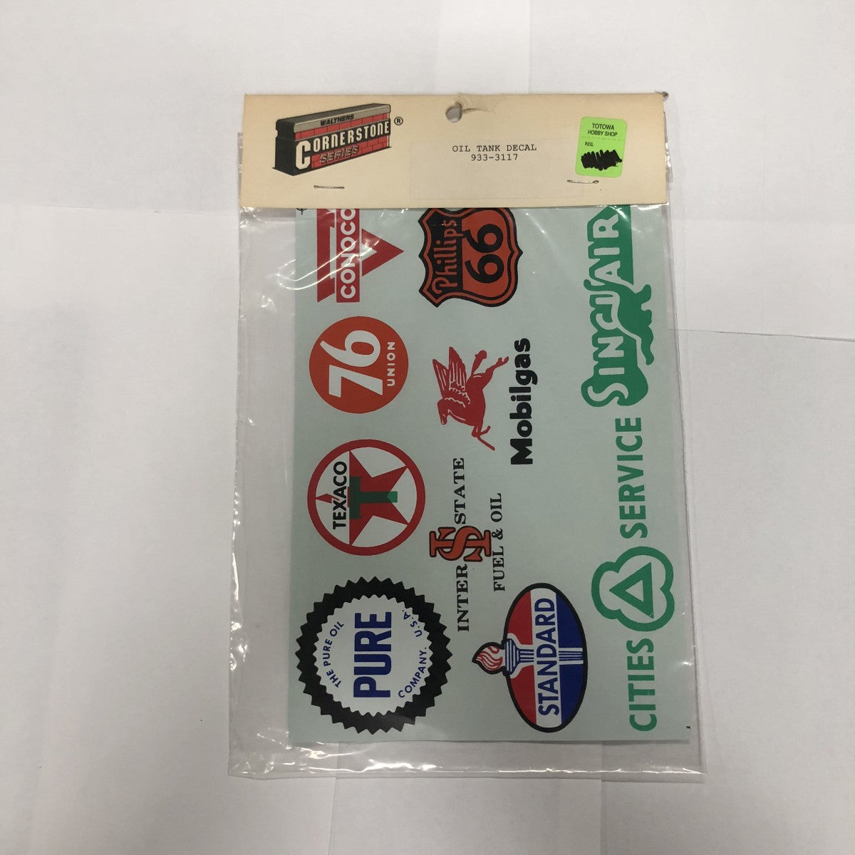 Walthers 933-3117 HO Scale Tank Decal Kit