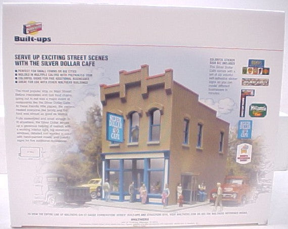Walthers 933-2712 O/O-27 Built-Ups Silver Dollar Café