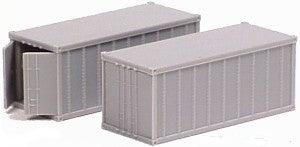 Micro-Trains 46000000 N Undecorated 20' Container (Pack of 2)
