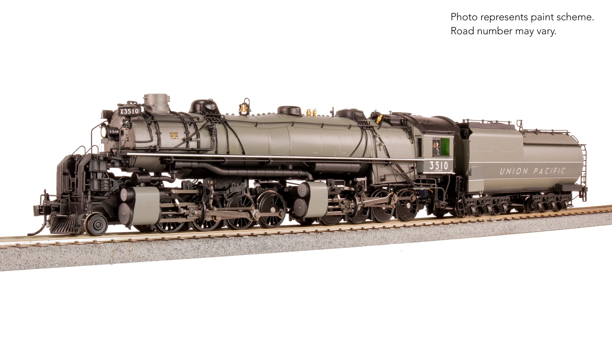 Broadway Limited 9426 HO Union Pacific 2-8-8-0 Bullmoose Steam Locomotive #3510