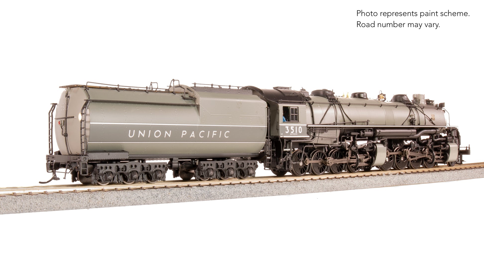 Broadway Limited 9426 HO Union Pacific 2-8-8-0 Bullmoose Steam Locomotive #3510