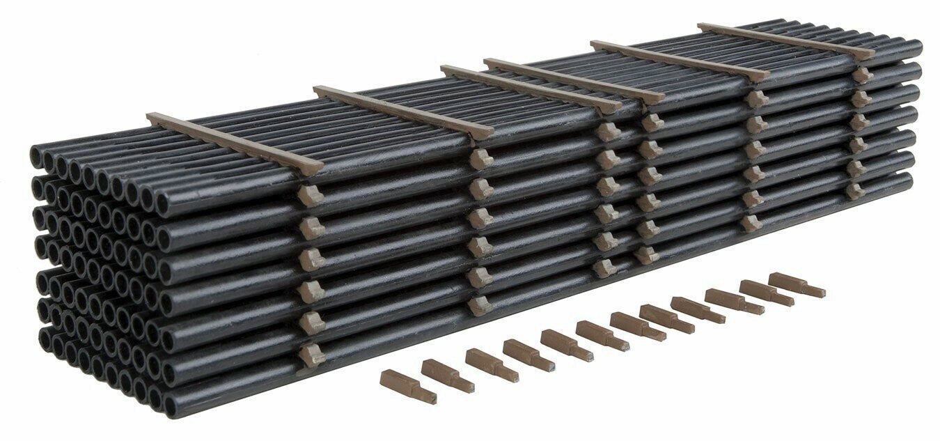 Walthers 949-3250 HO Scale Bulkhead Flatcar Pipe Load Kit
