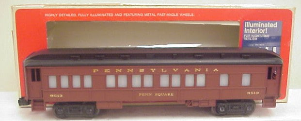 Lionel 6-9513 O Gauge Pennsylvania "Penn Square" Pullman Passenger Car LN/Box