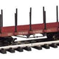 Bachmann 95627 Ely-Thomas Flatcar with Stakes (Metal Wheels)