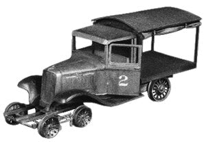 Wheel Works 96-111 HOn3 Rail Truck Kit