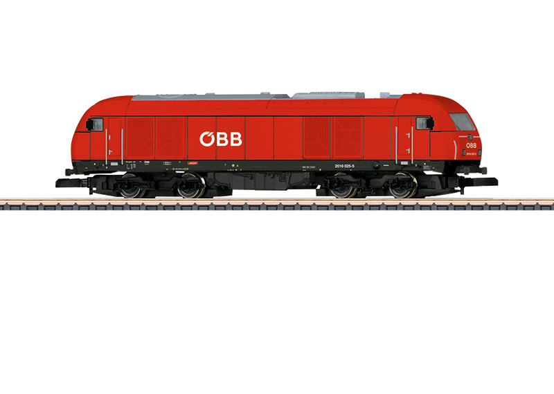 Marklin 88880 Z OBB Class 2016 Hercules General-Purpose Diesel Locomotive