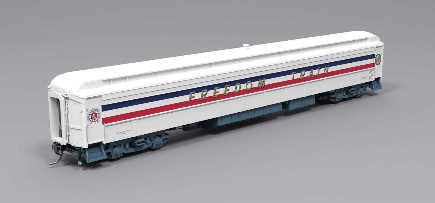 Broadway Limited 9734 HO 1947 Freedom Train 80' Passenger Coach