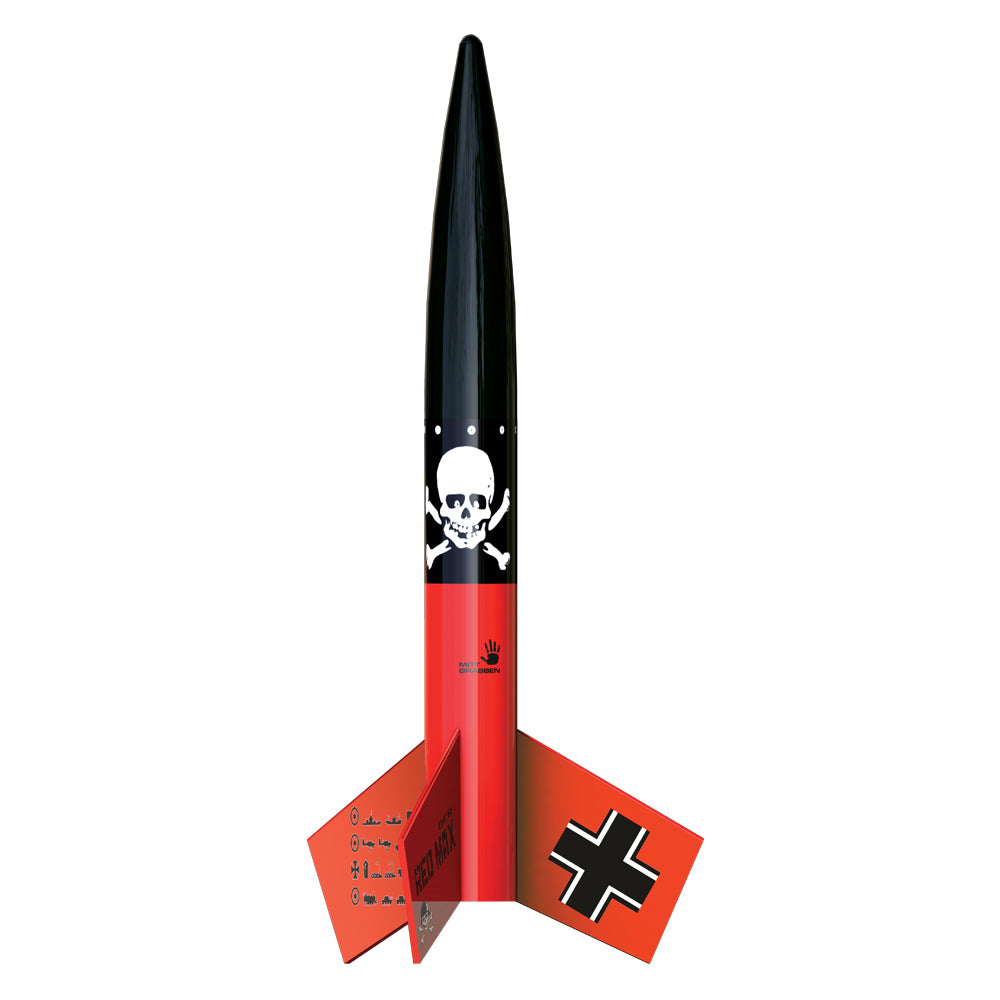 Estes 9721 Pro Series II Der Big Red Max Flying Model Rocket Kit