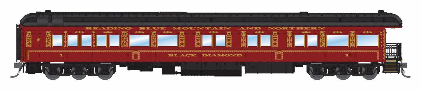 Broadway Limited 9724 HO RBMN Maroon Scheme Business Car #1