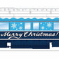 Broadway Limited 9725 HO Holiday Blue & White Business Car