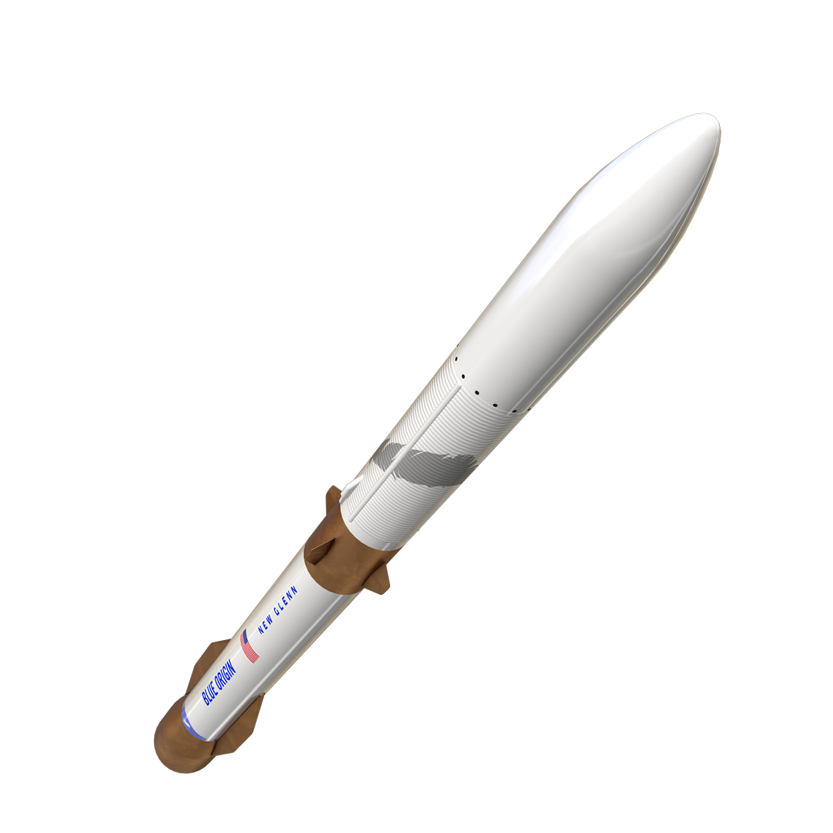 Estes 009735 1:100 Pro Series II Blue Origin New Glenn Flying Rocket Replica