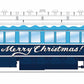 Broadway Limited 9739 HO Blue & White Holiday-Themed Passenger Coach