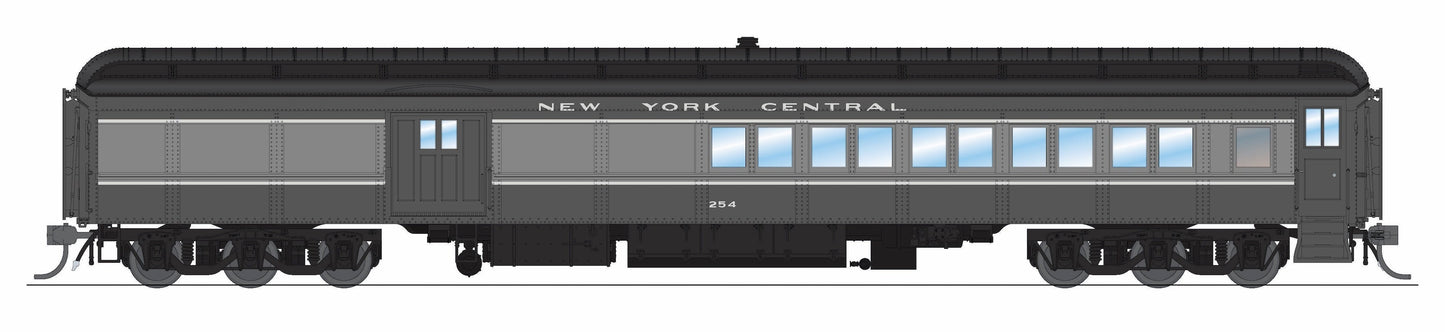 Broadway Limited 9743 HO New York Central Two-tone Gray Baggage-Combine Car #254