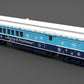 Broadway Limited 9745 HO Blue & White Holiday-Themed Baggage-Combine Car