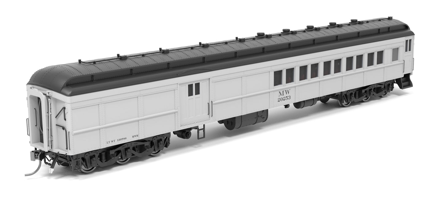 Broadway Limited 9748 HO Maintenance of Way Baggage-Combine Car #20253