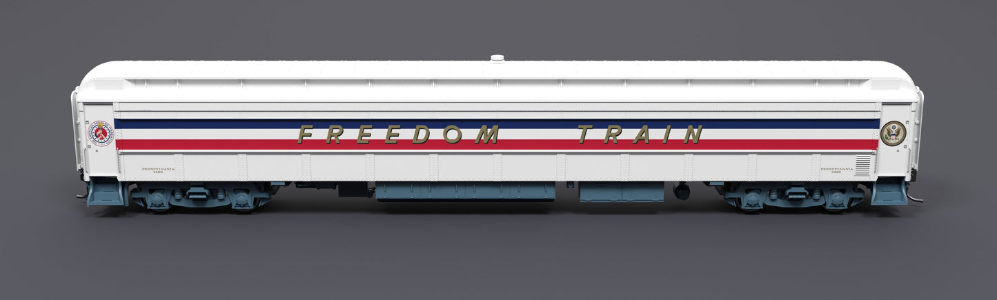 Broadway Limited 9734 HO 1947 Freedom Train 80' Passenger Coach