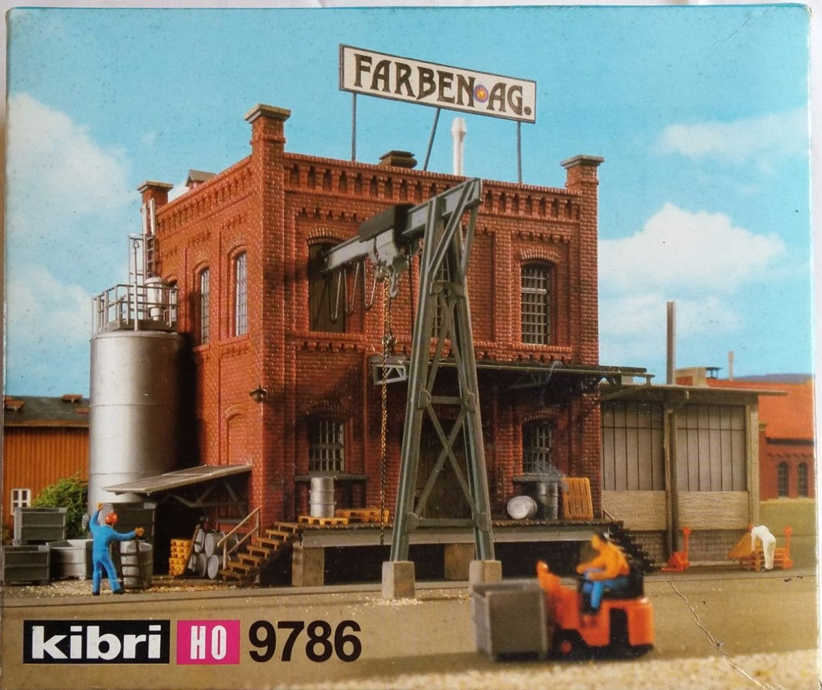 Kibri B-9786 HO Scale Factory Annex Building Kit LN/Box