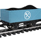 Bachmann 98025 G Thomas & Friends Blue Mining Wagon with Load