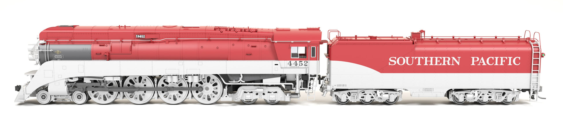 Broadway Limited 9846 HO SP GS-4 Steam Locomotive Sound/DC/DCC, Smoke #4452