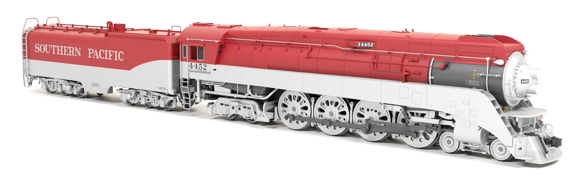 Broadway Limited 9846 HO SP GS-4 Steam Locomotive Sound/DC/DCC, Smoke #4452