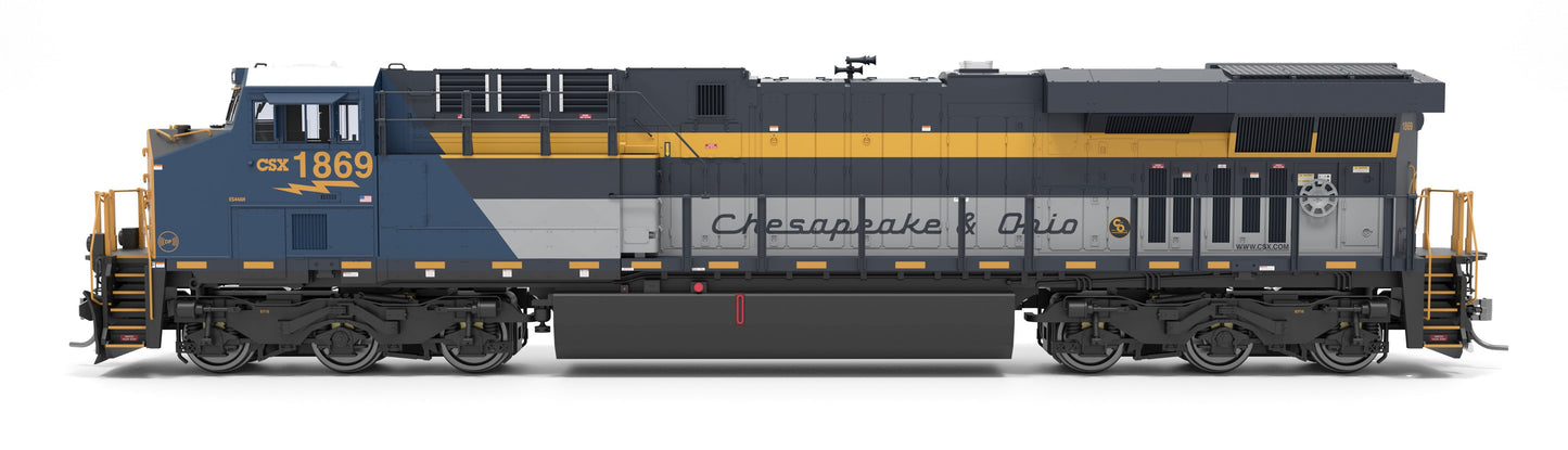 Broadway Limited 9862 HO CSX GE ES44AC Diesel Locomotive Sound/DC/DCC #1869