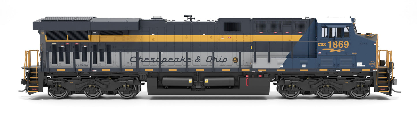 Broadway Limited 9862 HO CSX GE ES44AC Diesel Locomotive Sound/DC/DCC #1869