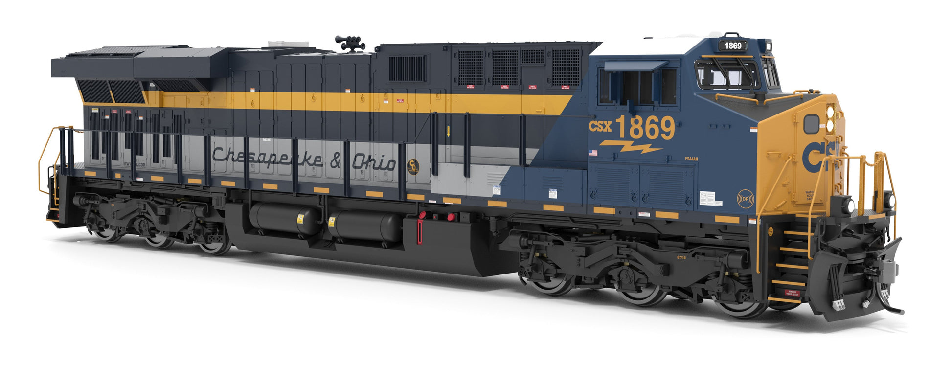 Broadway Limited 9862 HO CSX GE ES44AC Diesel Locomotive Sound/DC/DCC #1869